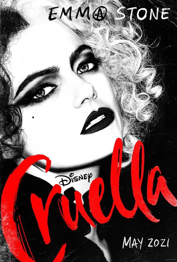 First Poster for Cruella Debuts, Trailer to Drop Tomorrow