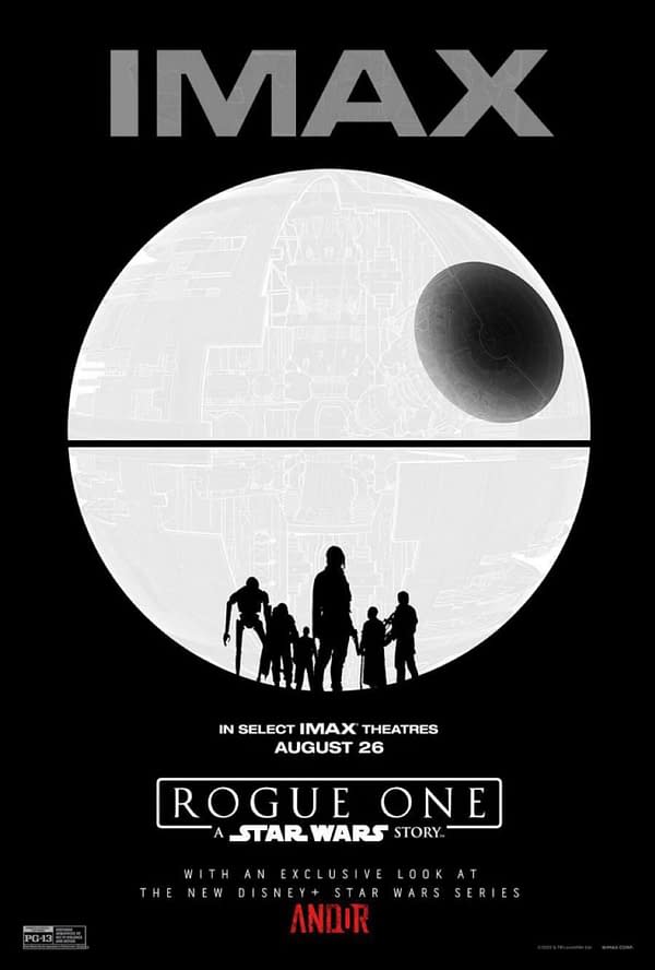 Rogue One Returning To IMAX August 26th With Special Look At Andor