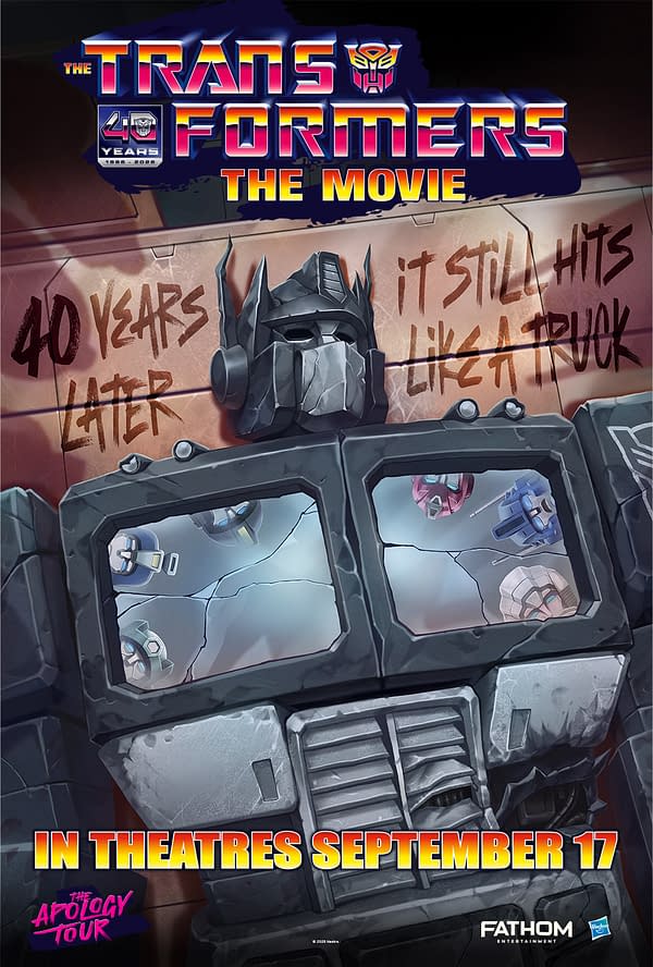 The Transformers: The Movie Returns To Theaters This September