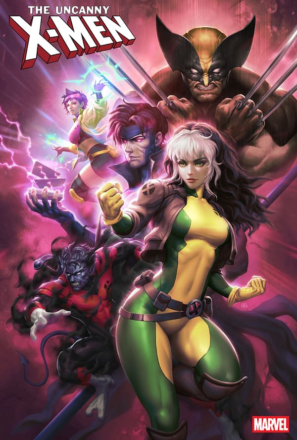 Cover image for UNCANNY X-MEN #35 KENDRICK LIM VARIANT