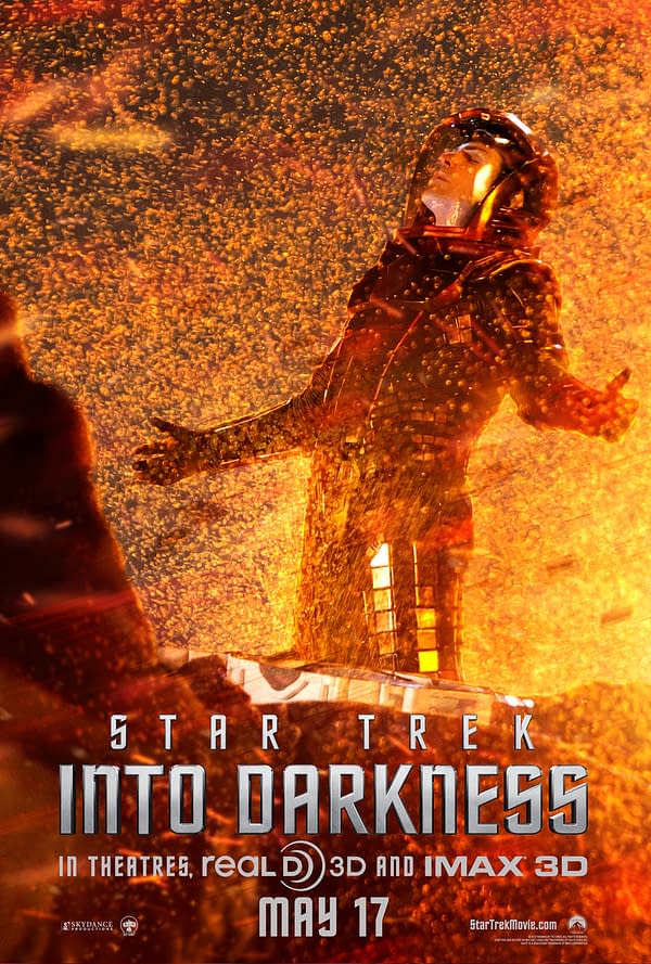 spock star trek into darkness character poster