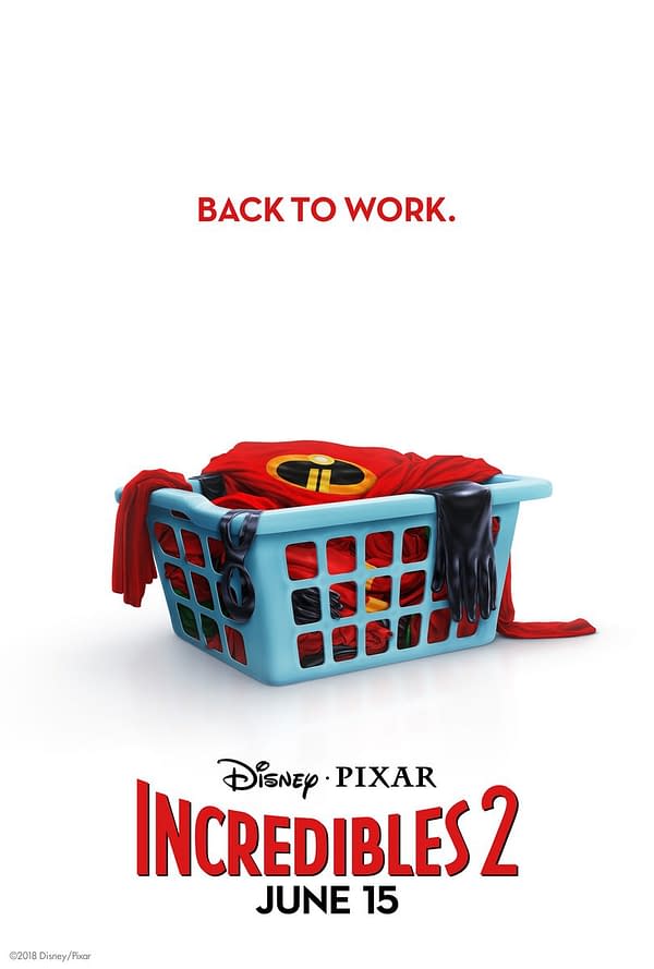 Suit Up for This New Poster for Incredibles 2