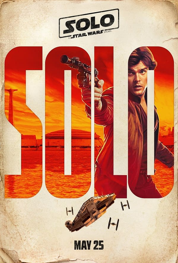 Han, Chewie, Lando, and Qi'ra Featured in Solo: A Star Wars Story Character Posters