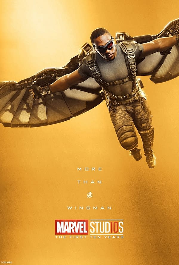 Marvel Studios More Than A Hero Poster Series Falcon