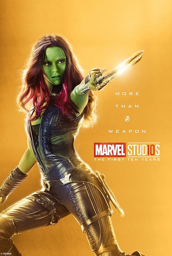 Marvel Studios More Than A Hero Poster Series Gamora