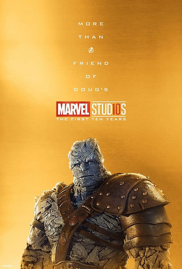 Marvel Studios More Than A Hero Poster Series Korg