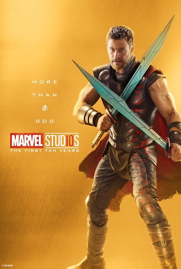 Marvel Studios More Than A Hero Poster Series Thor
