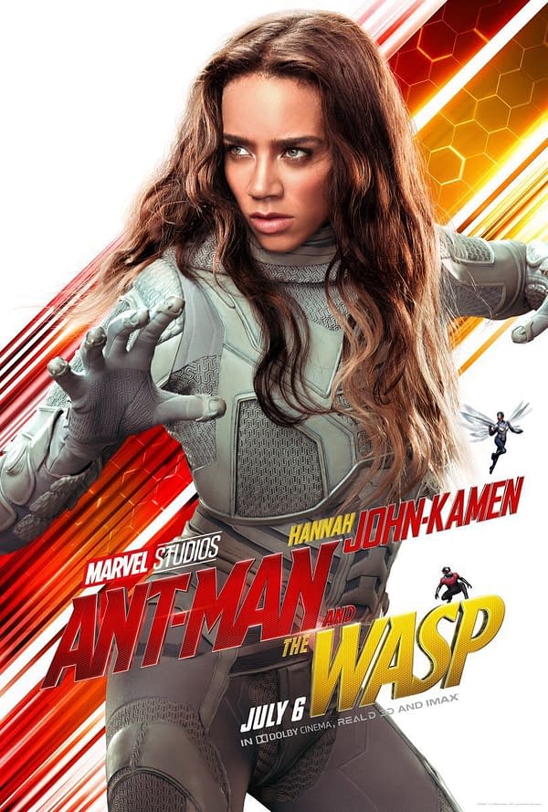 6 Character Posters Released for Ant-Man and the Wasp