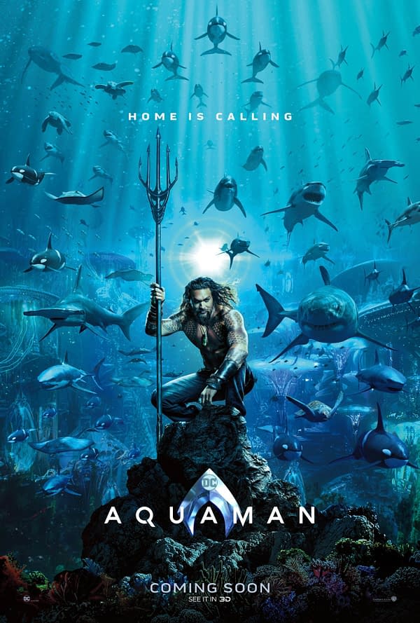 Ahead of San Diego Comic-Con's Aquaman Trailer &#8211; Here's the Teaser Poster
