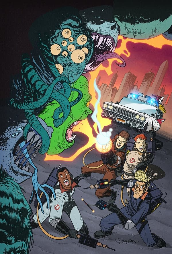 IDW Plans Weekly Ghostbusters Event for April with 4 Teams