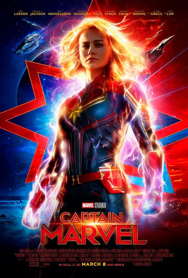 Brand New 'Captain Marvel' Poster Ahead of Tomorrow's Trailer