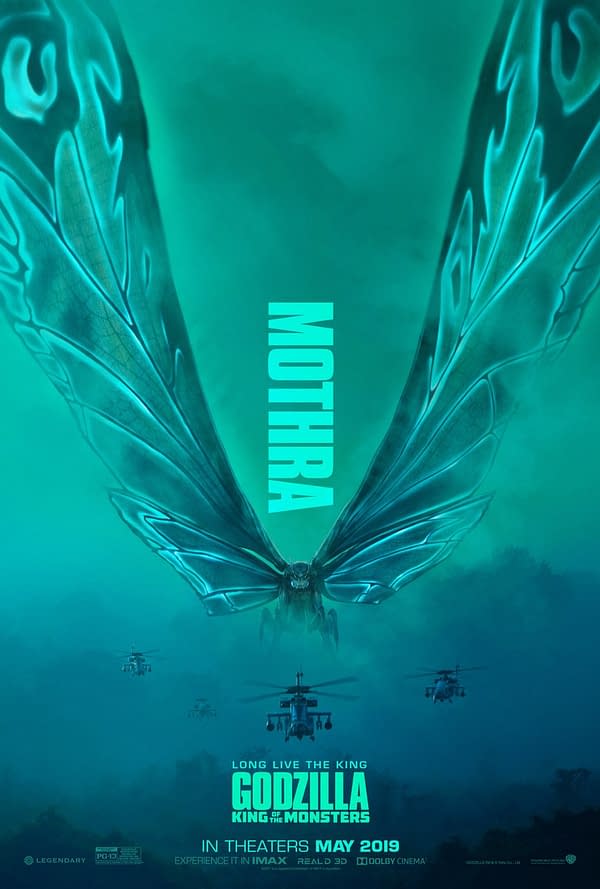 Meet The Titans of 'Godzilla: King of the Monsters', In Poster Form