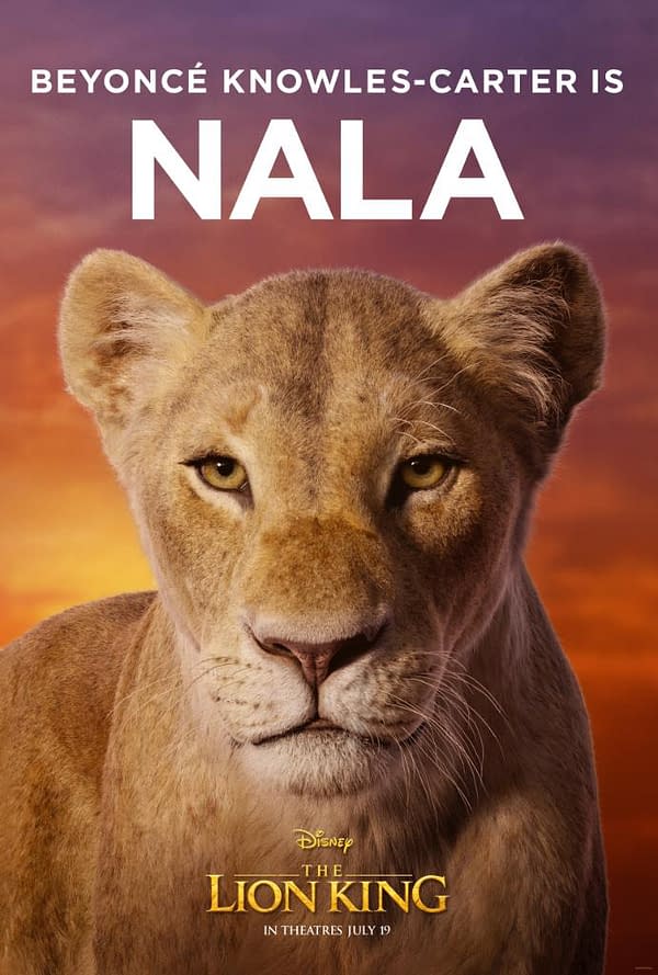 11 Character Posters for Disney's Live-Action 'The Lion King'