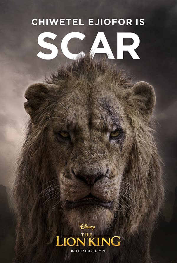 11 Character Posters for Disney's Live-Action 'The Lion King'