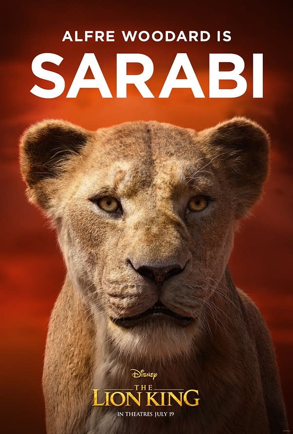 11 Character Posters for Disney's Live-Action 'The Lion King'