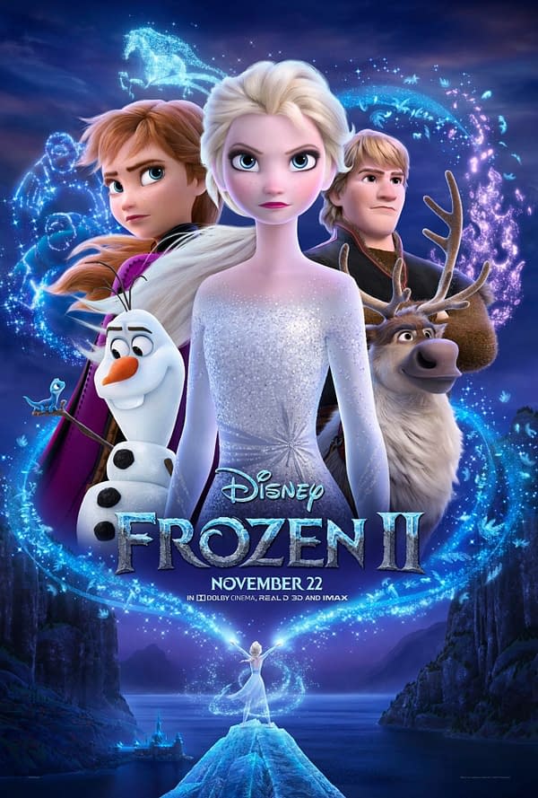 Frozen 2 Poster. Credit Disney