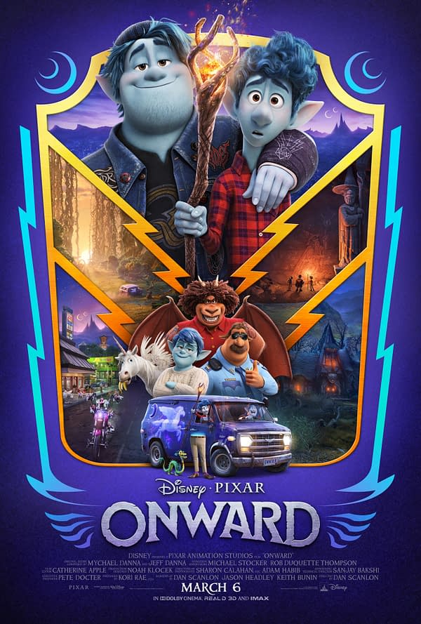 The New Disney/Pixar "Onward" Movie Poster Is Just Too Classy For Me