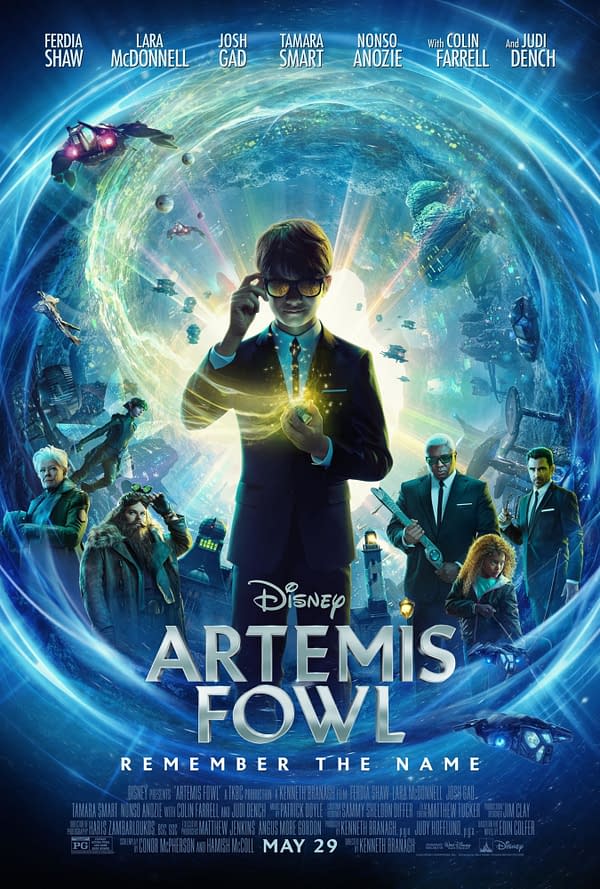 Artemis Fowl poster. Credit Disney