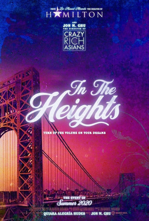 In The Heights will now release in summer 2021.
