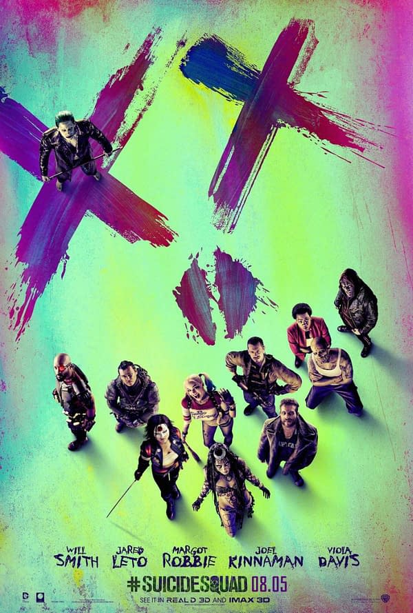 One of the official posters for Suicide Squad