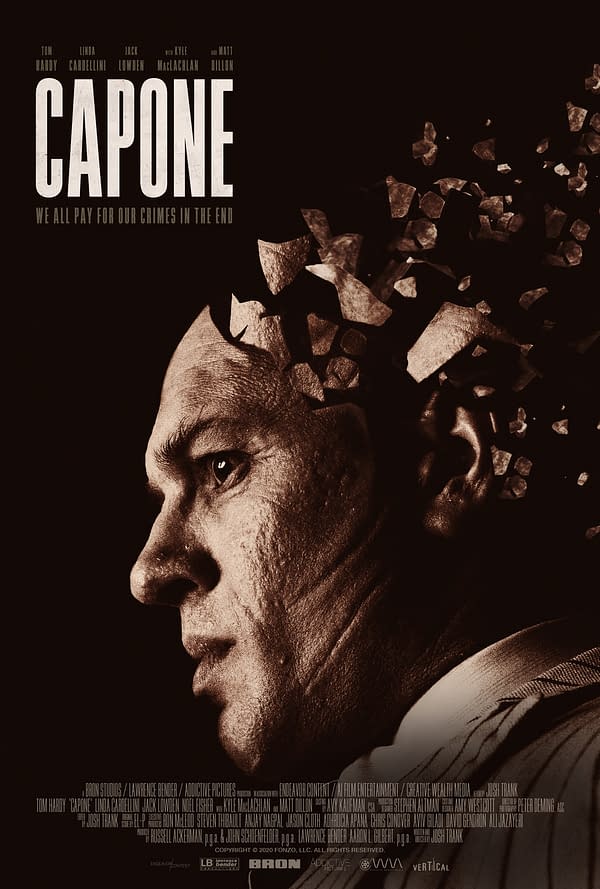 The poster for Capone.