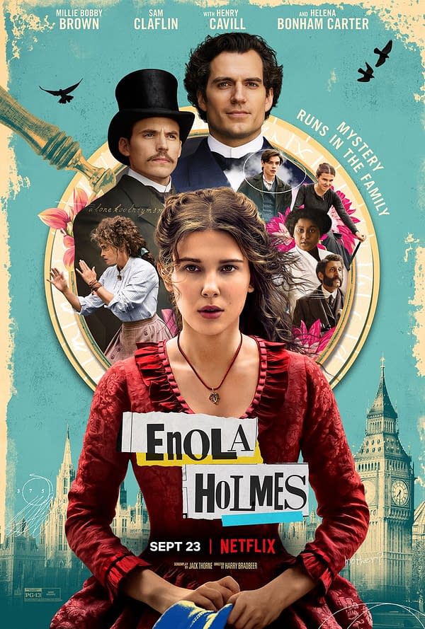 Netflix Debuts Poster For Enola Holmes, Trailer Soon