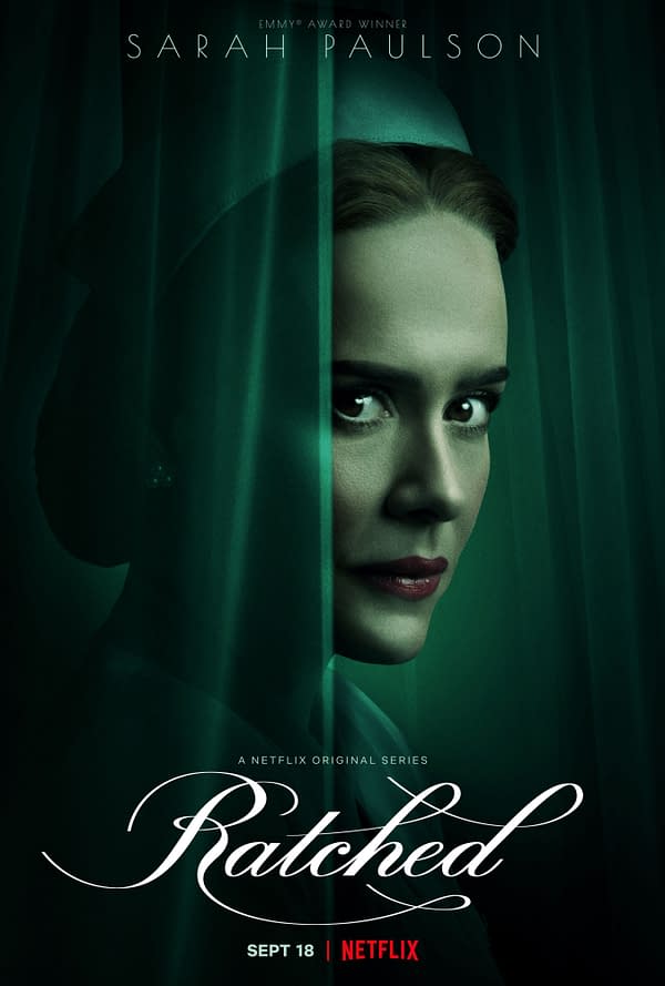 A look at Sarah Paulson in Ratched (Image: Netflix)