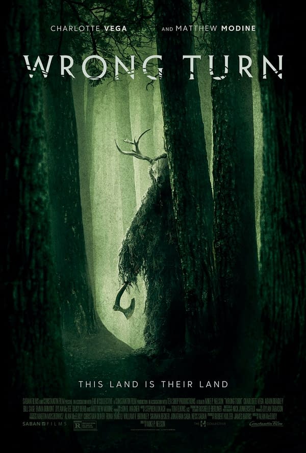 Trailer And Poster For New Wrong Turn Film Debuts, Releasing Soon