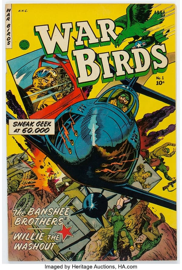 War Birds #1, 1952, Fiction House.