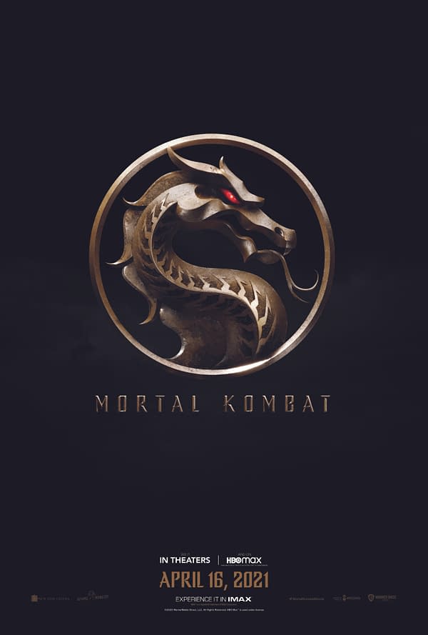 Warner Bros. Has Released an Official Poster for Mortal Kombat