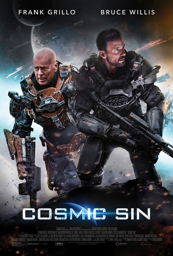 Trailer For Grillo/Willis Film Cosmic Sin Debuts, Out March 12th