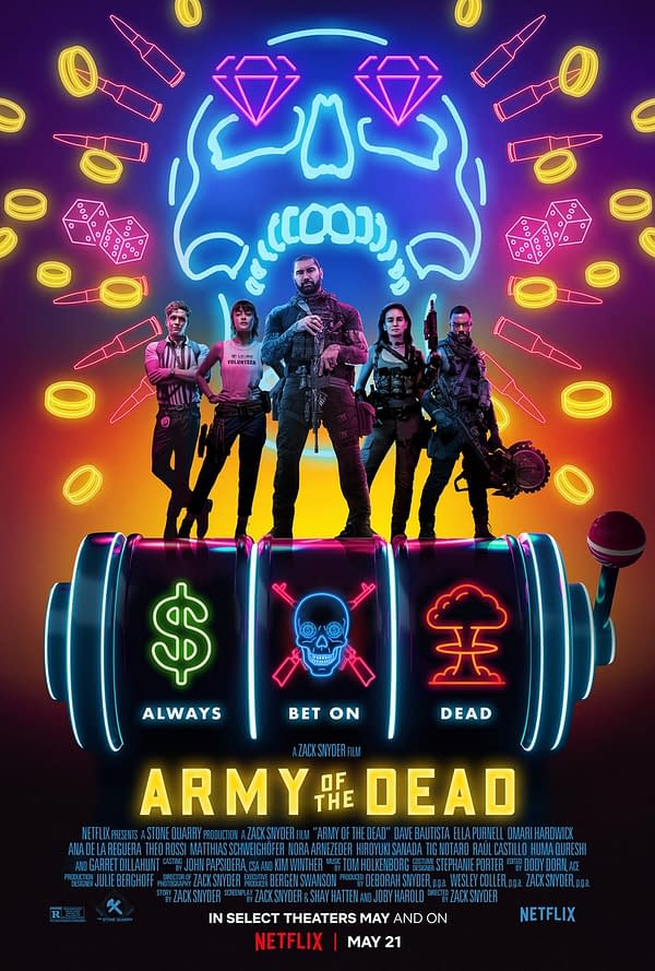 Zack Snyder Shares New Army Of The Dead Poster