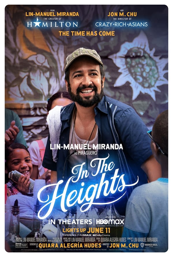 Lin Manuel Miranda In The Heights: Character Poster Revealed