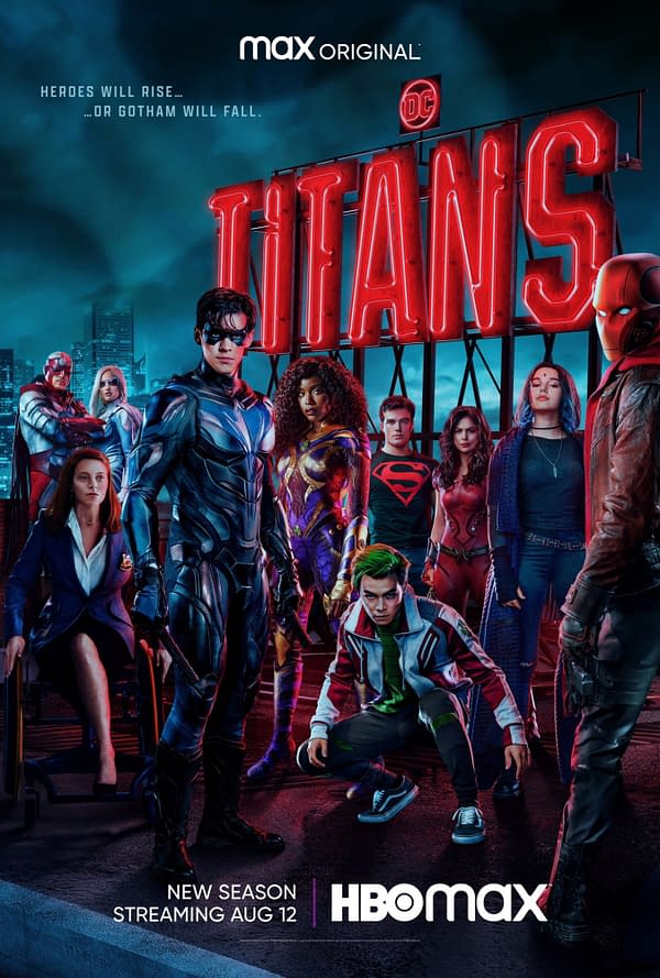 Titans Season 3 Poster Key Art: Heroes Will Rise to Stop Gotham's Fall