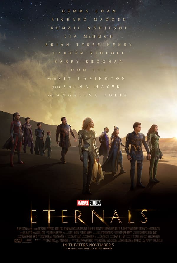 Eternals: Marvel Studios Releases Poster for Ensemble MCU Film