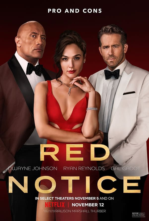 Red Notice Full Trailer Put Out By Netflix, And Boy Will It Be Fun