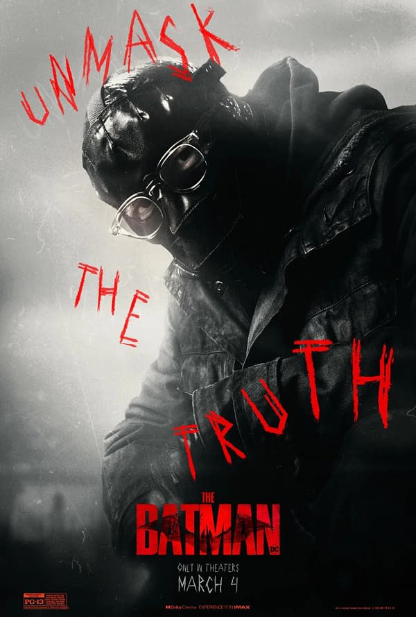 The Batman: 4 Character Poster and a TV Spot That Teases the Riddler