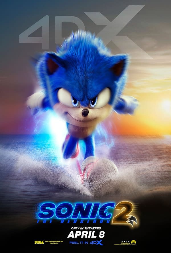 Sonic the Hedgehog 2: A New Poster and the "Blue Justice" TV Spot