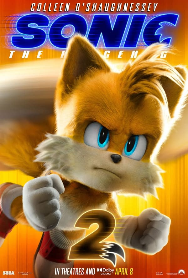 9 New Character Posters from Sonic the Hedgehog 2