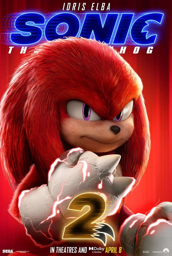 9 New Character Posters from Sonic the Hedgehog 2