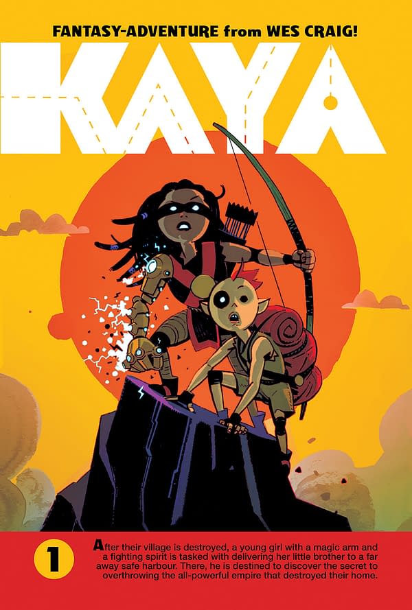 Wes Craig Launches Kaya at Image Comics This October