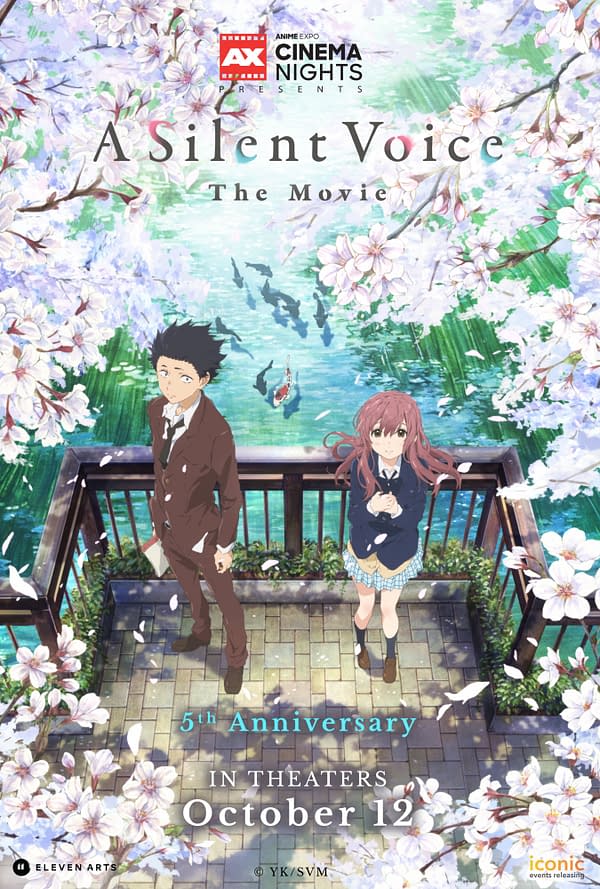 A Silent Voice Anime Movie Coming to Theatres on October 12th
