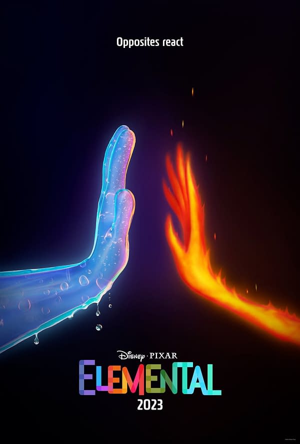 Elemental Cast and Poster Revealed At D23 Expo