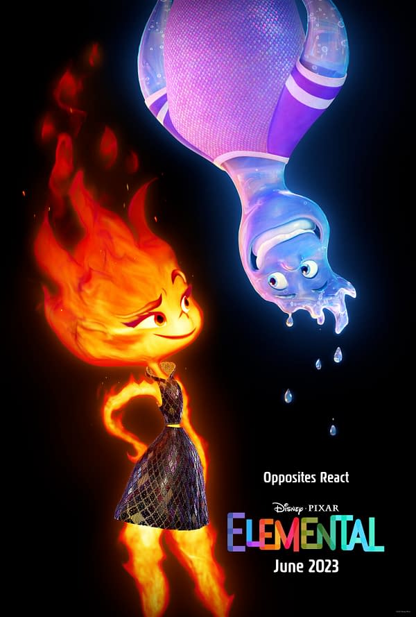 First Teaser Trailer and Poster for Pixar's Elemental Are Released