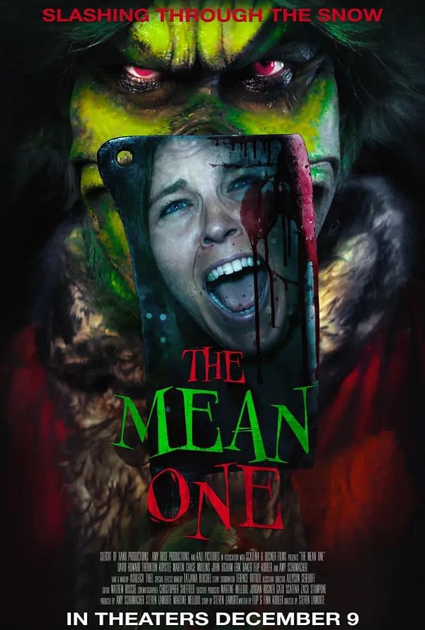 The Mean One: Horror Bent Grinch Film In Theaters December 9th