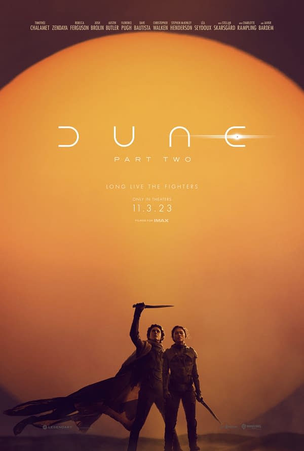 Dune: Part Two - First Poster Is Released, Trailer Drops Tomorrow
