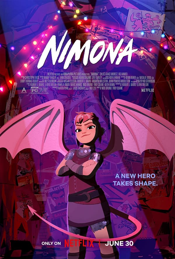 Nimona: New Poster, Trailer, And Images Released