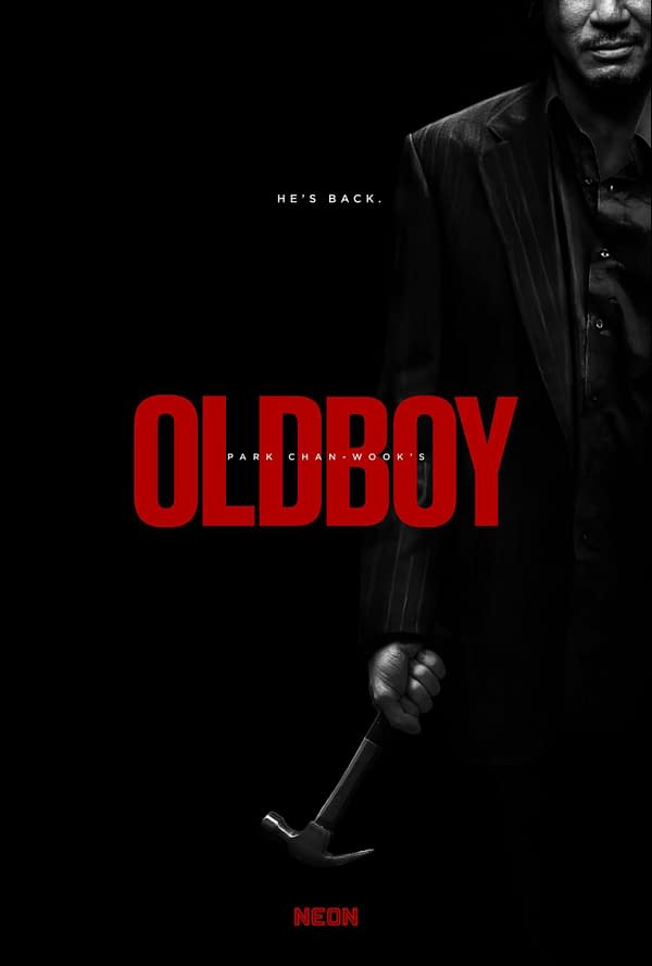 Oldboy New Poster And Trailer For The Restored And Remastered Release