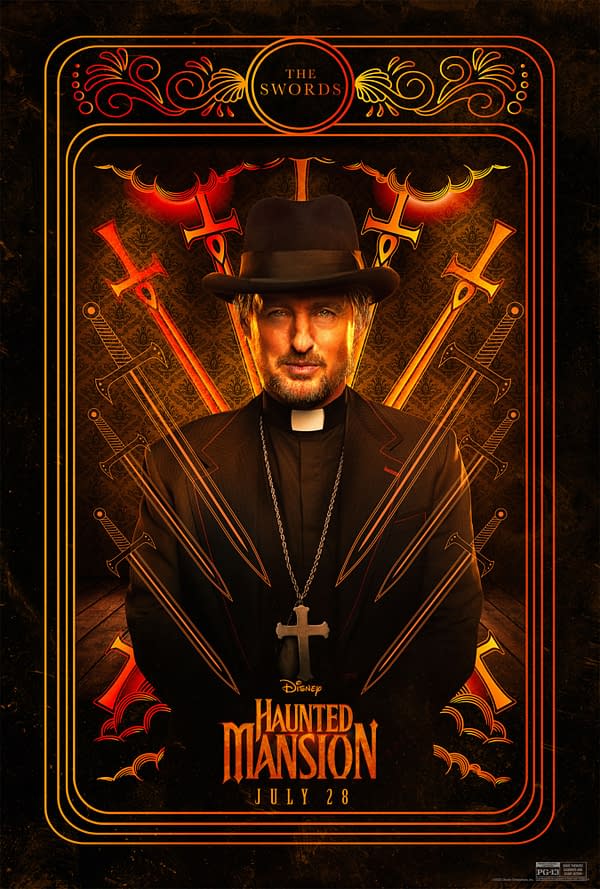 Haunted Mansion: 10 Character Posters Released As Tickets Go On Sale