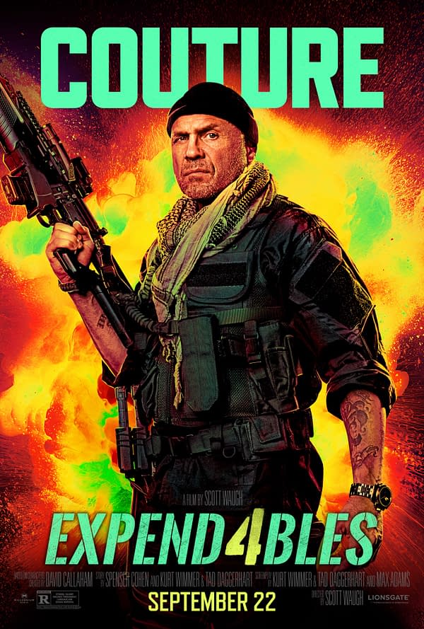 Expend4bles: 11 New Character Posters And A New Red Band Trailer